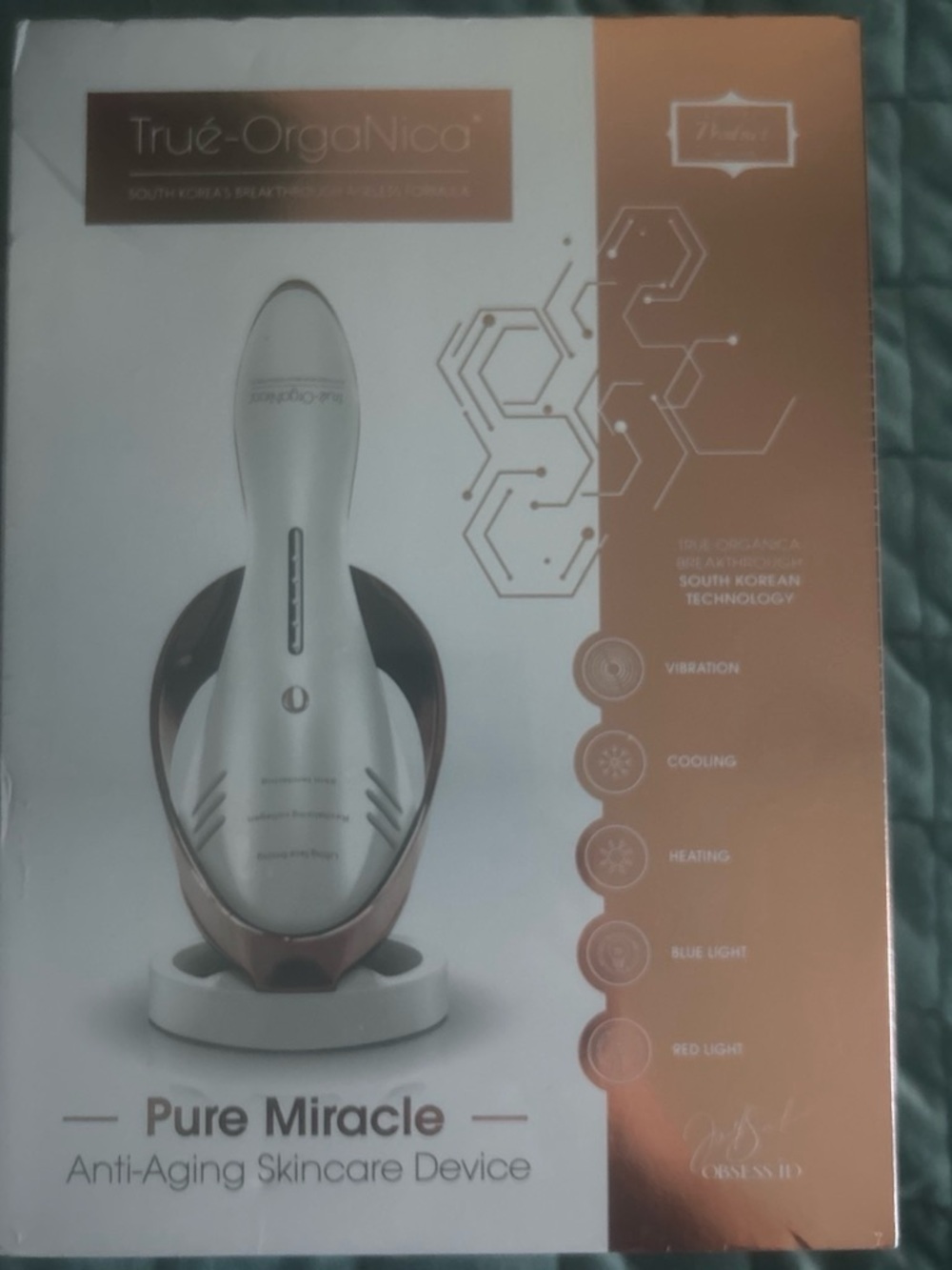 Pure Miracle Anti-Aging Device – White and Rose Gold